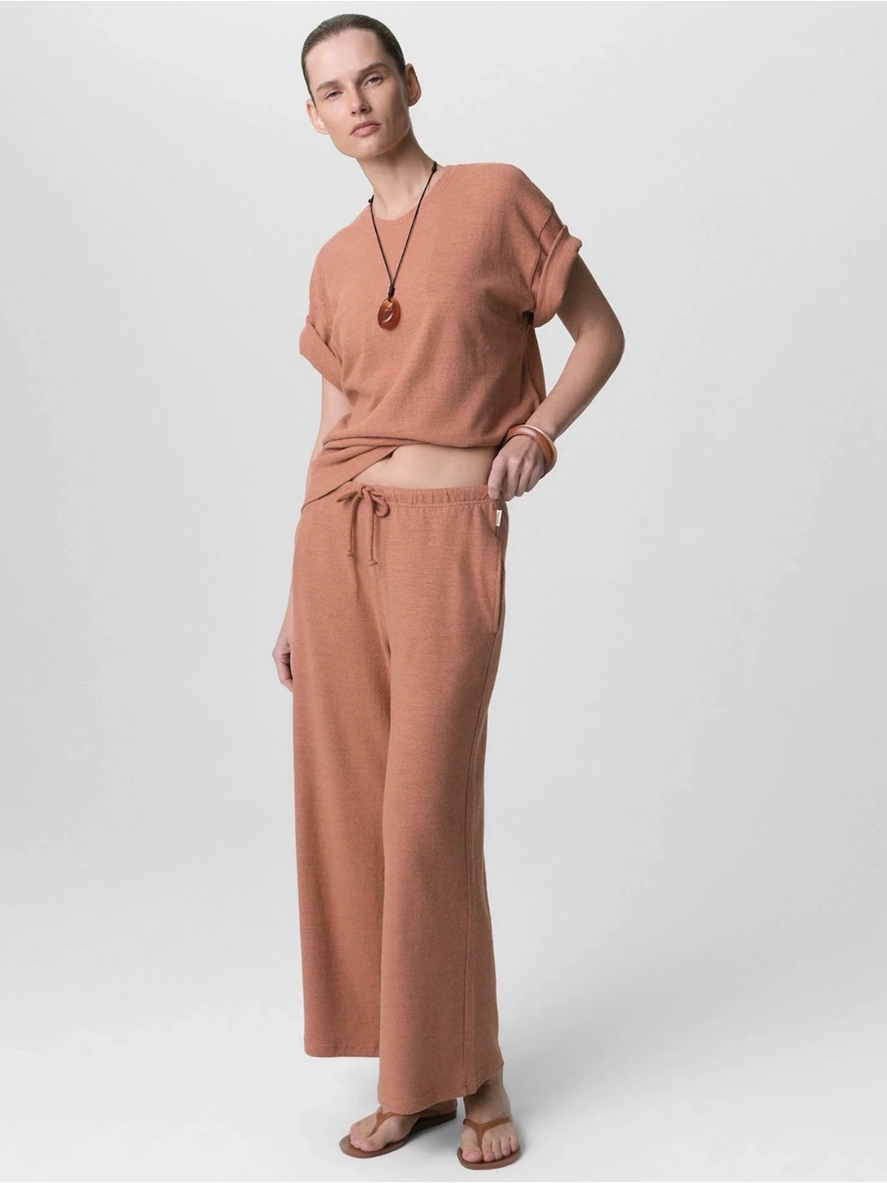 Mate the Label Regenerative Hemp Pant NWT size S